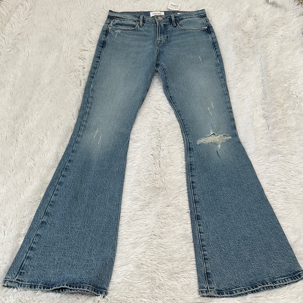 🌴 Frame Le High Flare Jeans